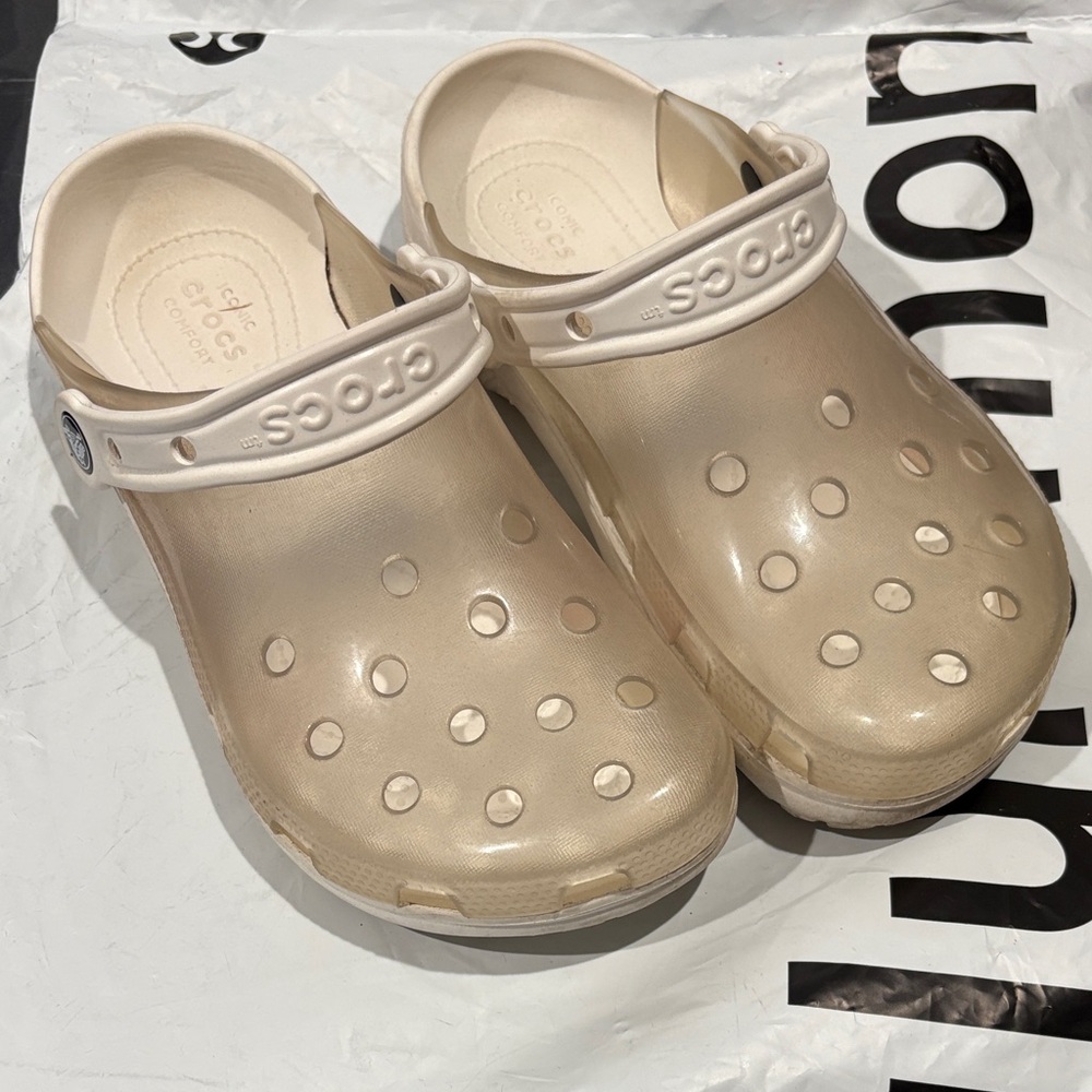 CROCS Translucent Waterproof Clog Women